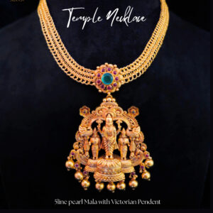 Temple Jewelry Antique Pendant – Bridal Heritage Necklace