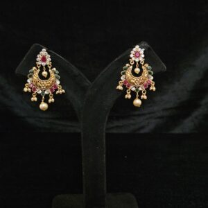 Antique Chandbali Earrings