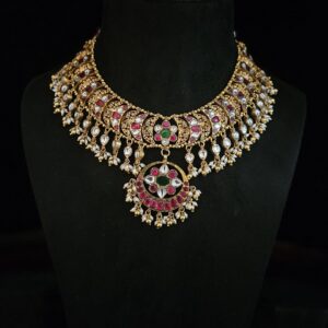 Chand Thusi Kundan Necklace
