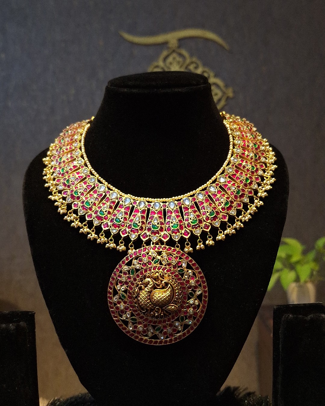 Royal Peacock Heritage Necklace