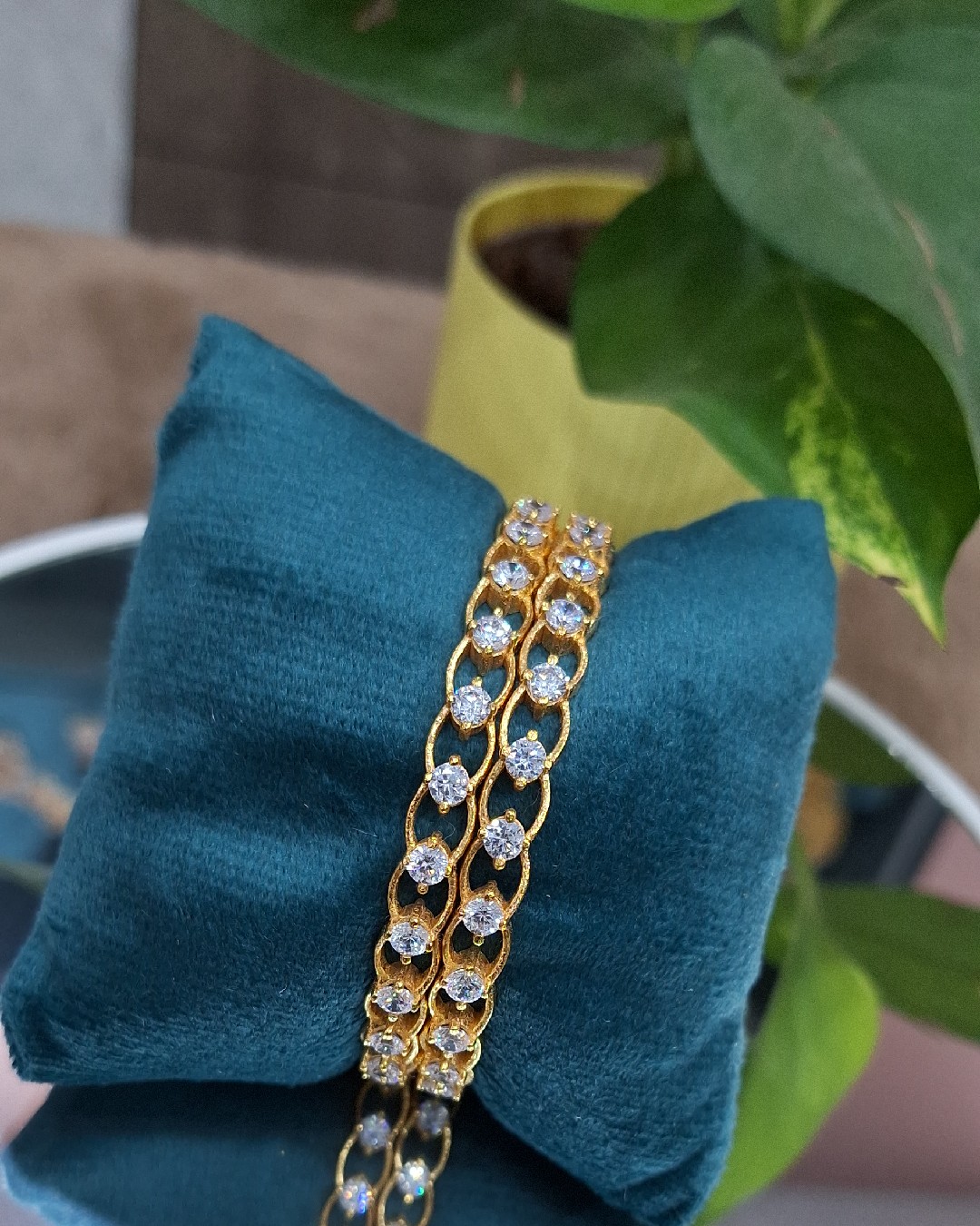 Celeste CZ Link Bracelet