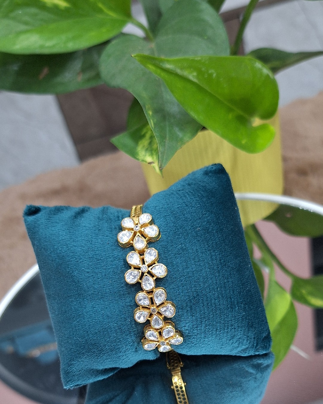 Flora CZ Blossom Bracelet