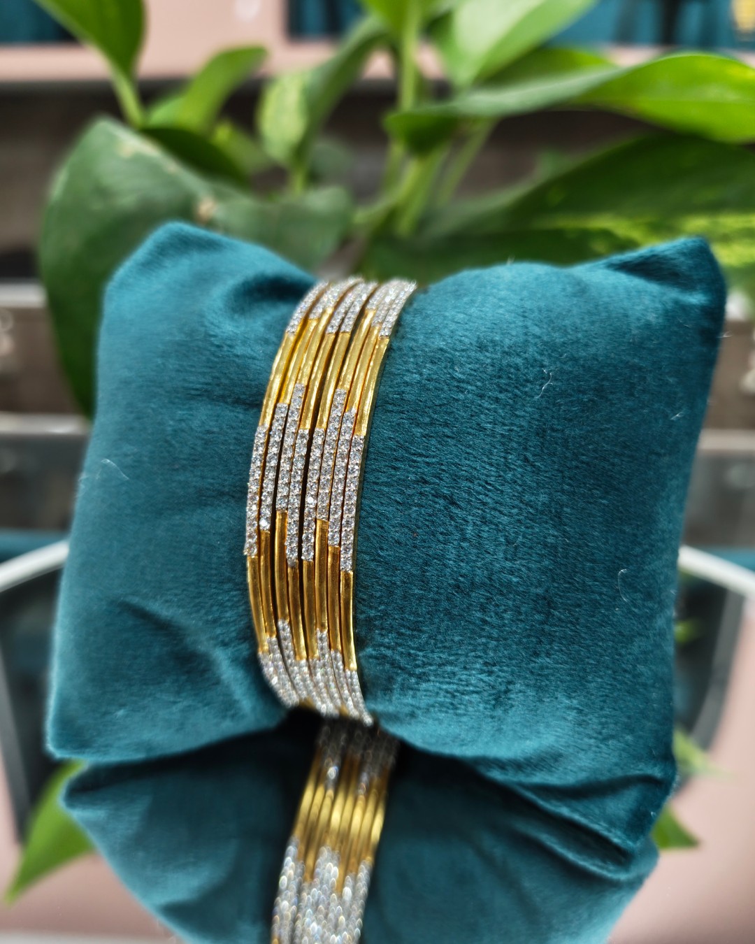Radiant CZ Line Bangles