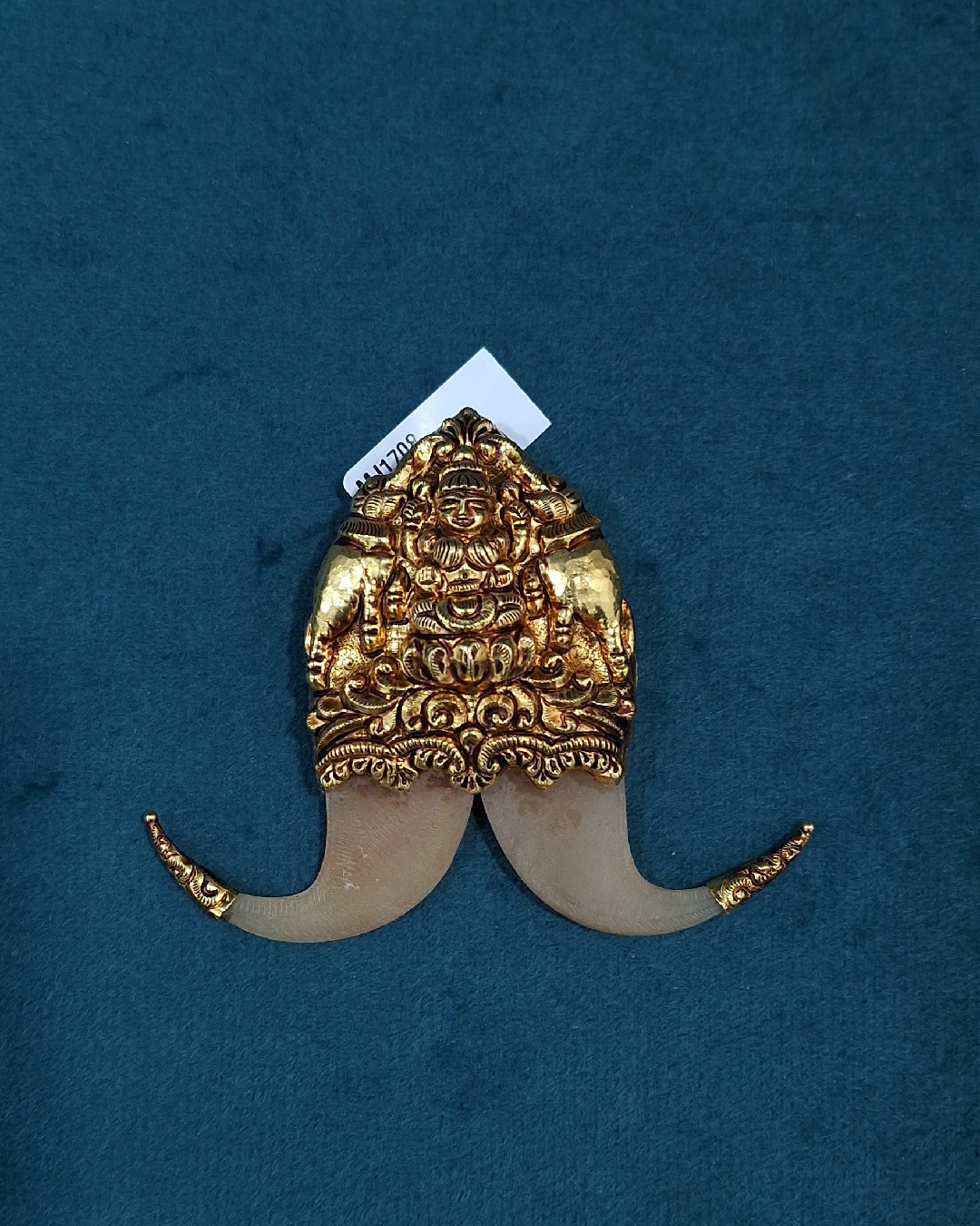 Sri Lakshmi Gaja Danta Pendant