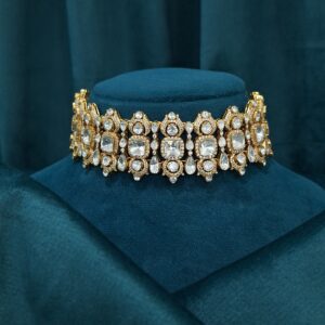 Cushion Polki Choker