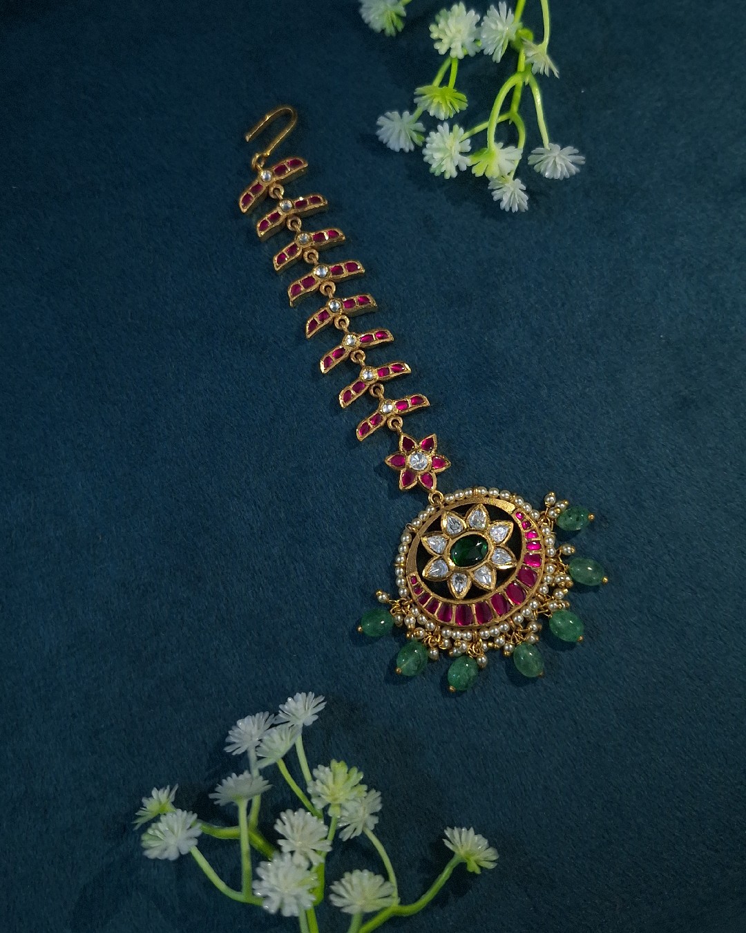 Kundan Chand Maang Tikka