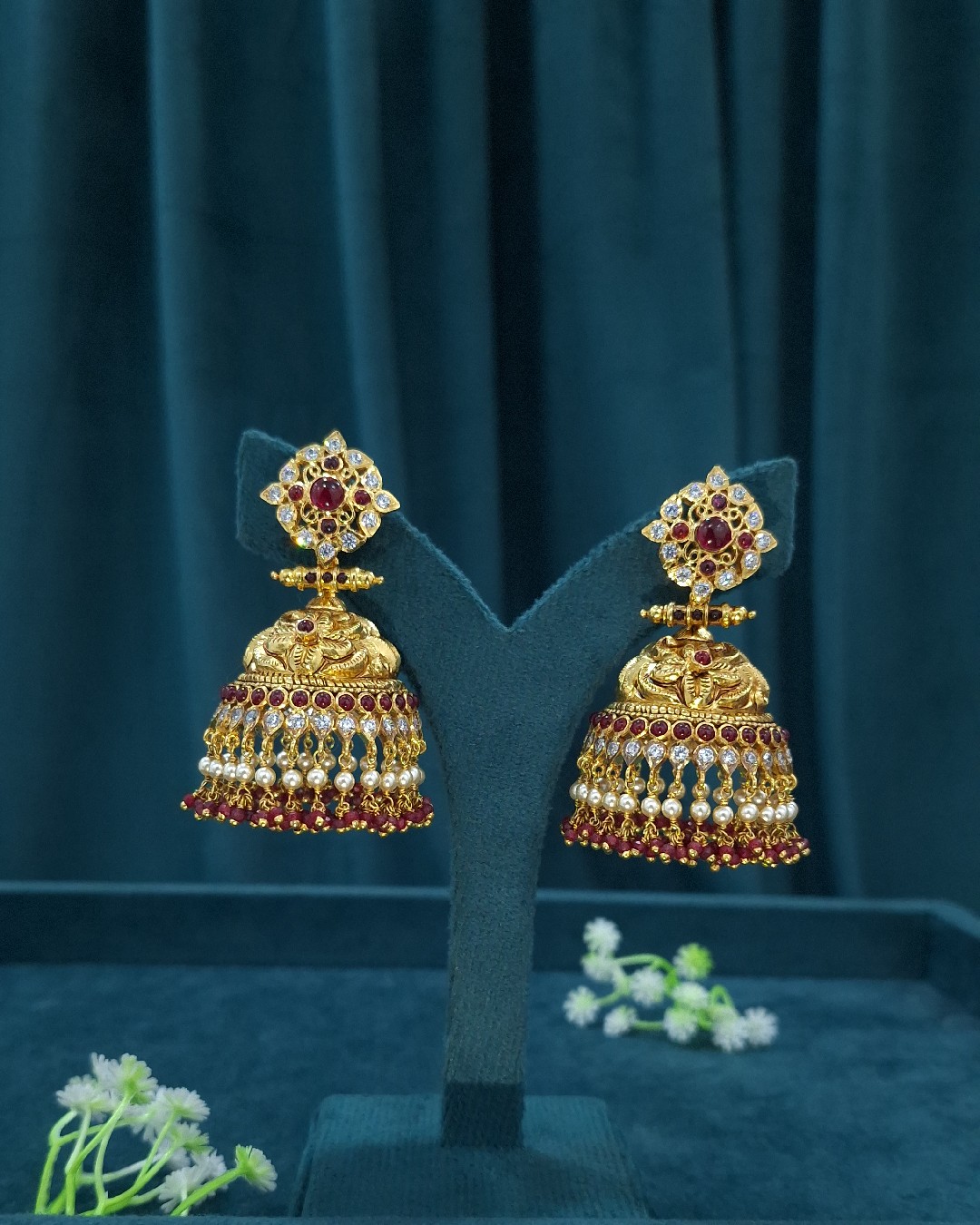 Vintage Nakshi Jhumkas