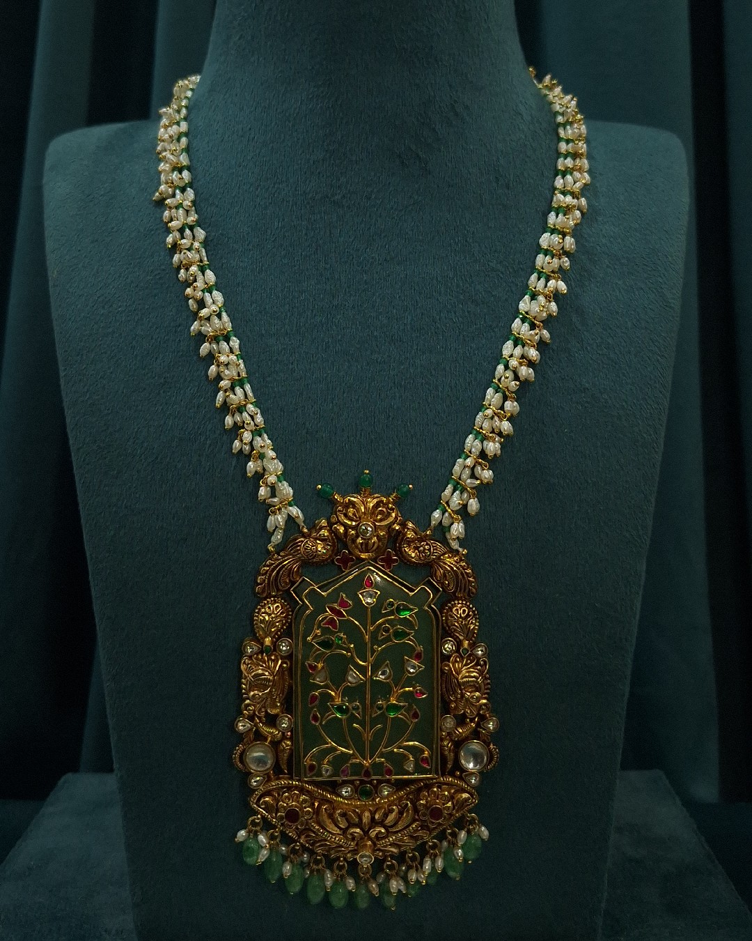 Meenakari Pearl Haram