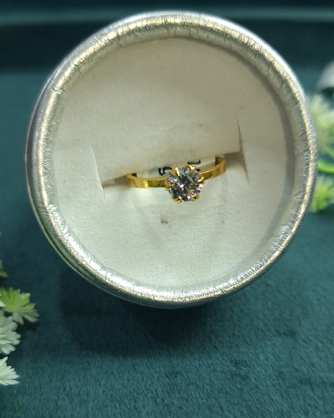 White CZ Ring