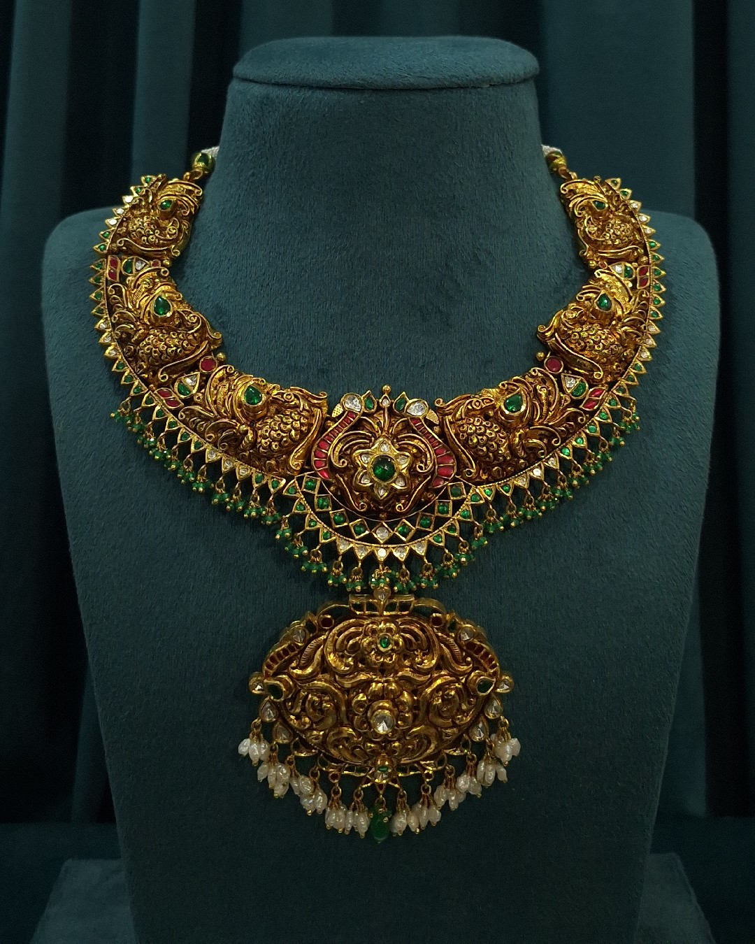 Nakshi Kundan Detachable Necklace