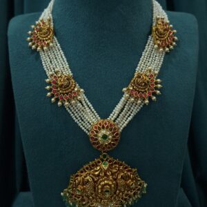 Antique Nakshi Pearl Necklace
