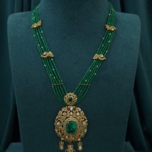 Russian Emerald Beads Necklace