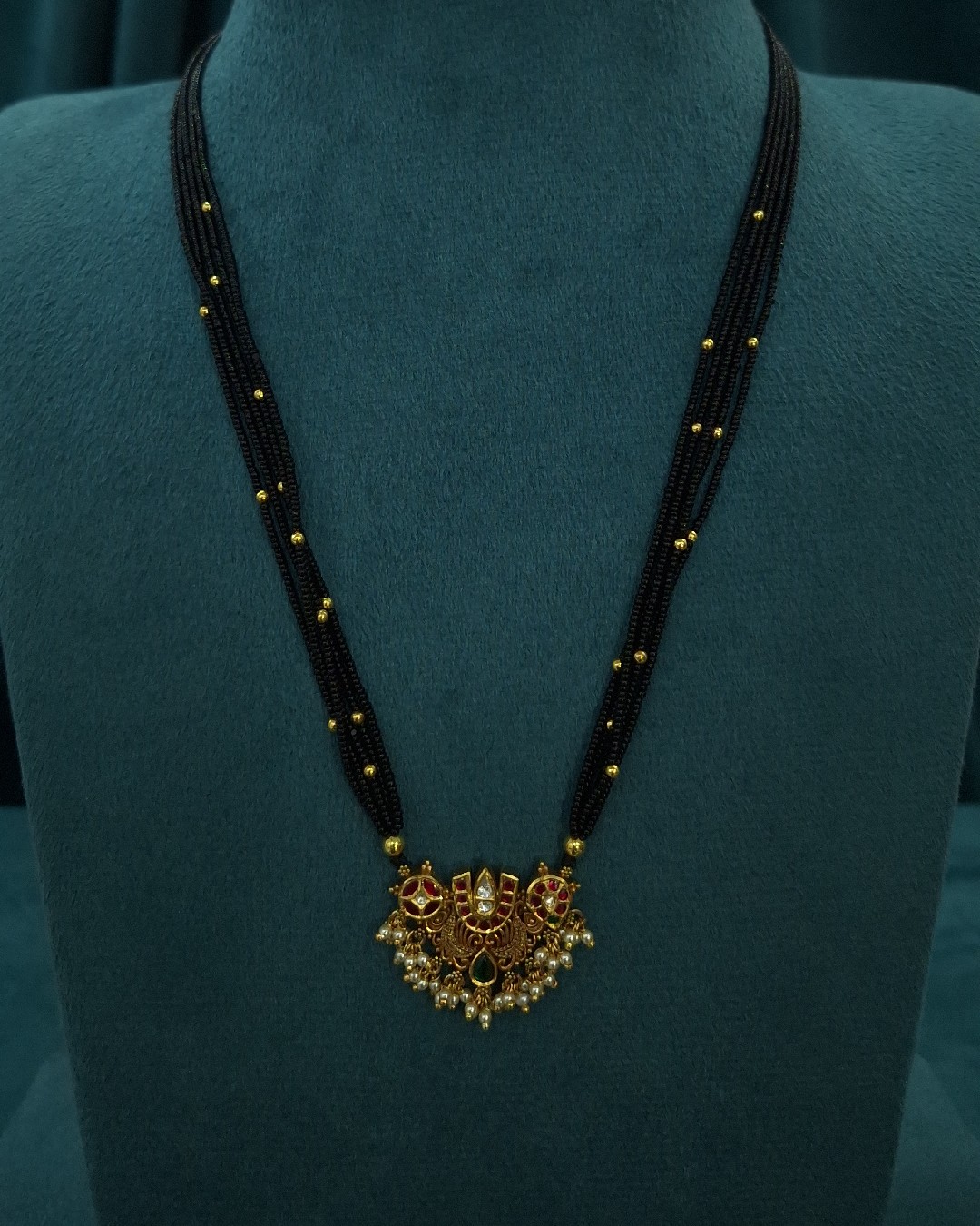 Venkateshwara Namalu Black Beads