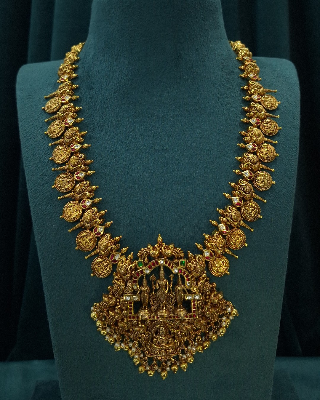 Venkateshwara Swamy Bottu Necklace